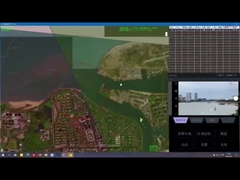 해안 및 내륙 강 보안을 위한 원격 모니터링 장거리 감시 레이더 3.1km